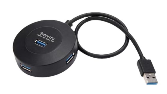 Концентратор Maiwo USB Type-A to 4х USB3.0 30cm (KH304-A)