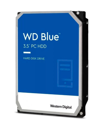 Накопичувач HDD SATA 6.0TB WD Blue 5400rpm 256MB (WD60EZAX)