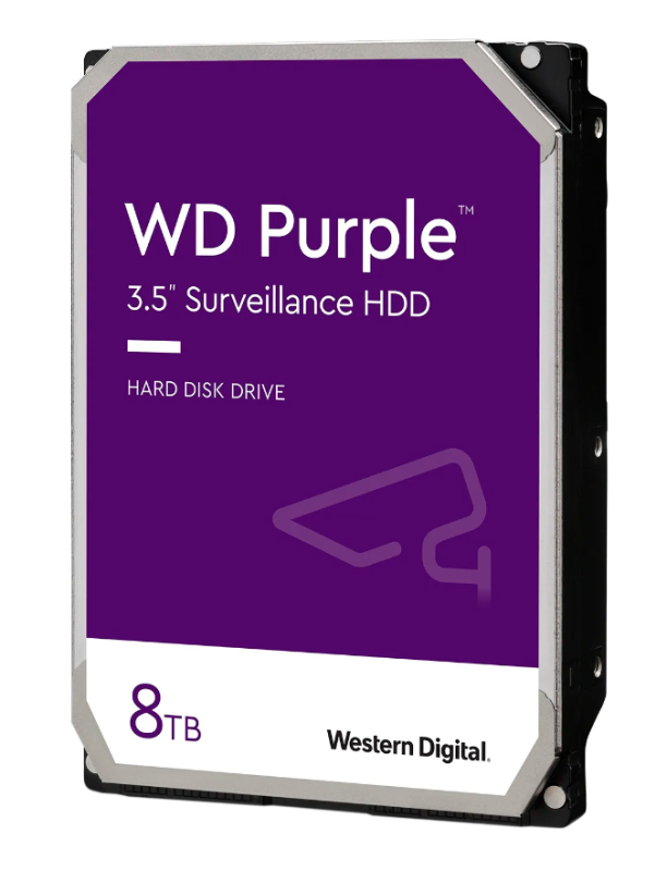 Накопичувач HDD SATA 8.­0TB WD Purple 5640rpm 256MB (WD85PURZ)