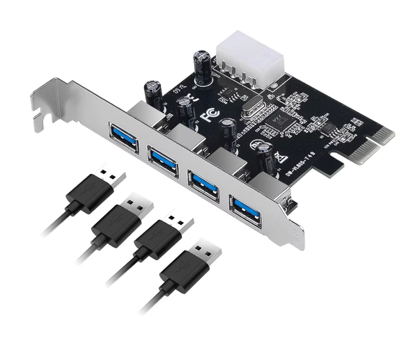 Контролер PCI USB3.0 (4 порта)