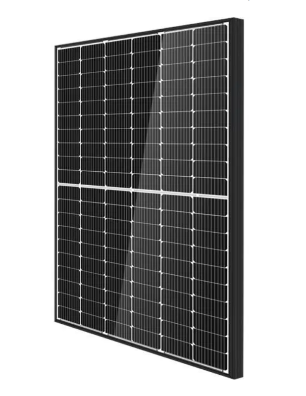 Фотоелектрична панель Leapton Solar LP182x182-M-60-NH-480W, Mono, MBB, Halfcell, Black frame