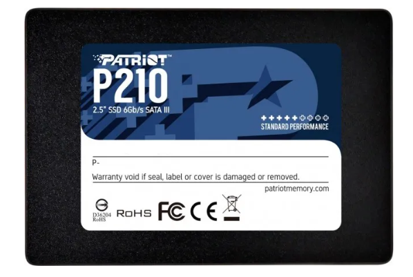 Накопичувач SSD 128GB Patriot P210 2.­5" SATAIII TLC (P210S128G25)